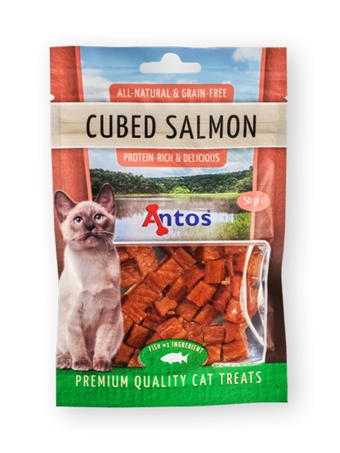 Cat Treats Cubed Salmon 50 gr 