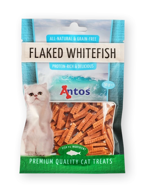 Cat Treats Flaked Whitefish 50 gr