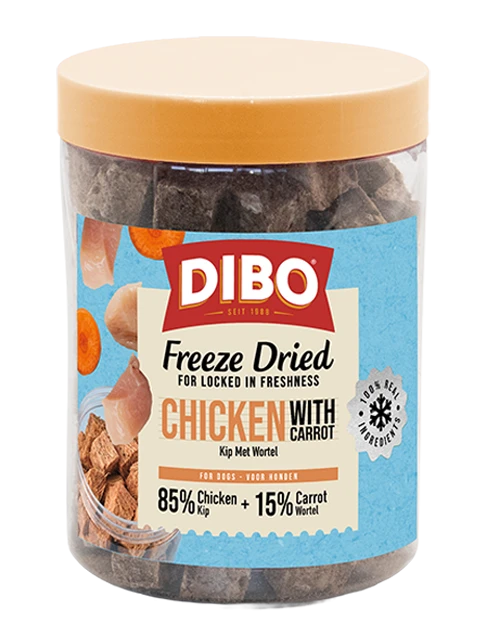DIBO Freeze-Dried Chicken & Carrot 90 gr
