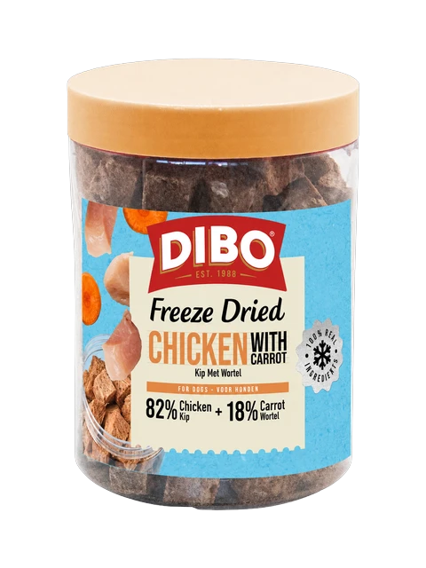 DIBO Freeze-Dried Chicken & Carrot 90 gr