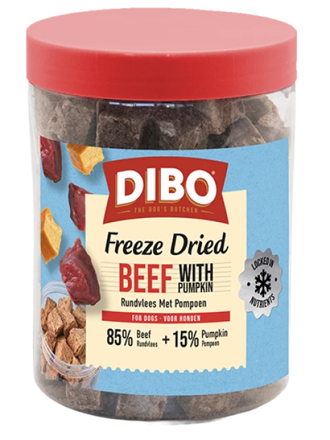 DIBO Freeze Dried Beef & Pumpkin 90 gr