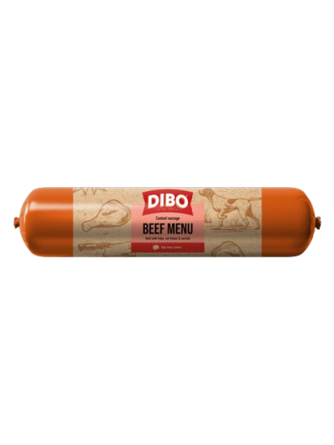 DIBO Cooked Sausage Menu Beef 800 gr