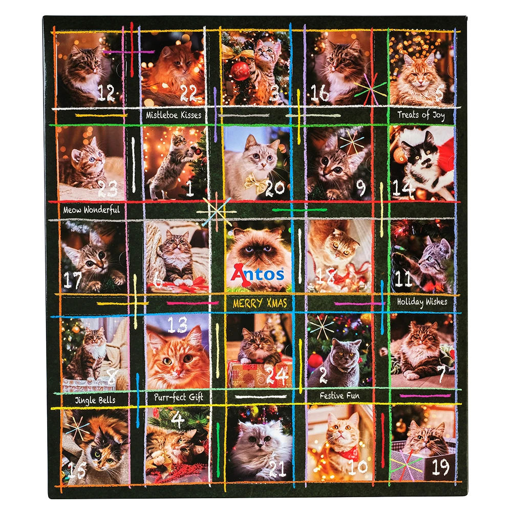 Christmas Advent Calendar 200 gr - Cats