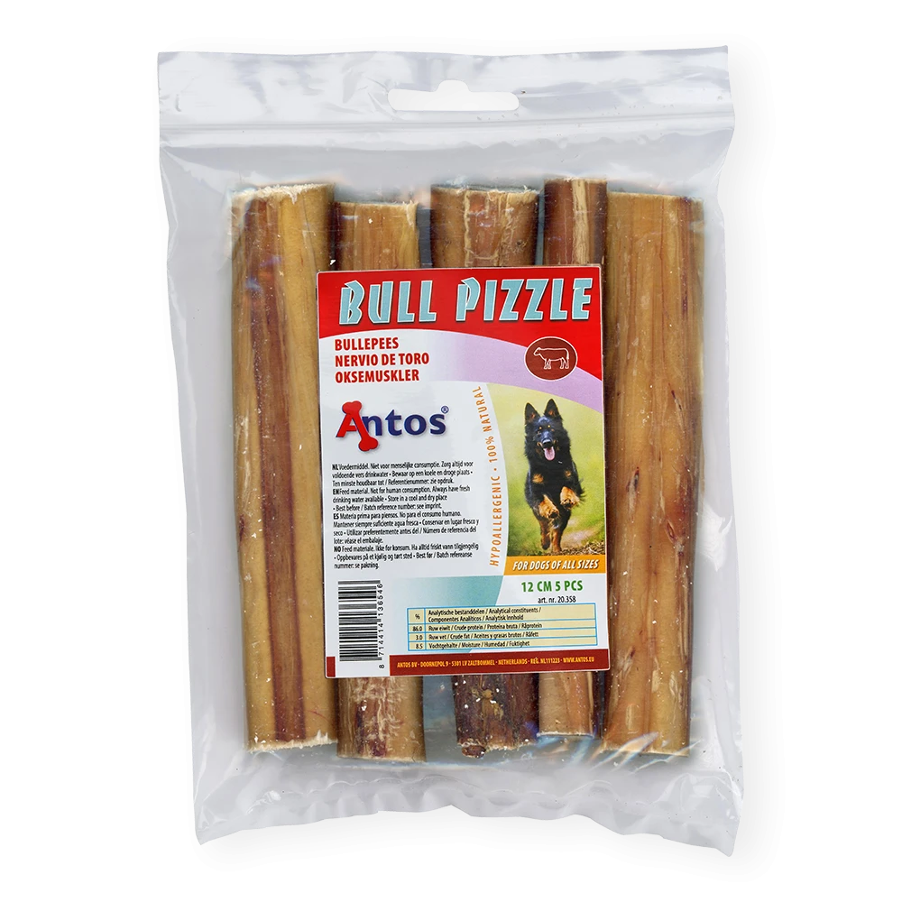 Bull Pizzle 12 cm 5 pcs