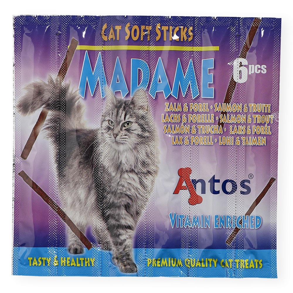 Cat Soft Sticks Madame Salmon&Trout 6 pcs