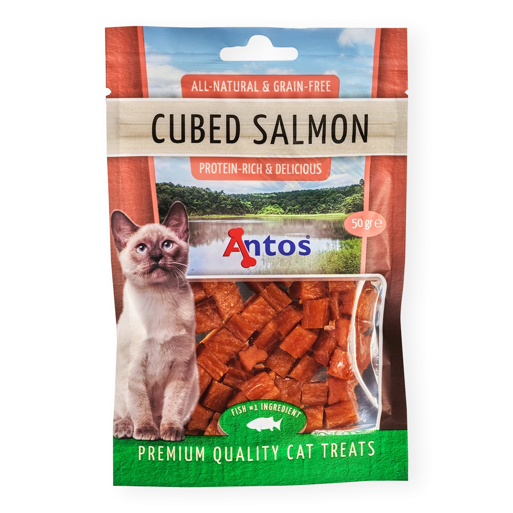 Cat Treats Cubed Salmon 50 gr 