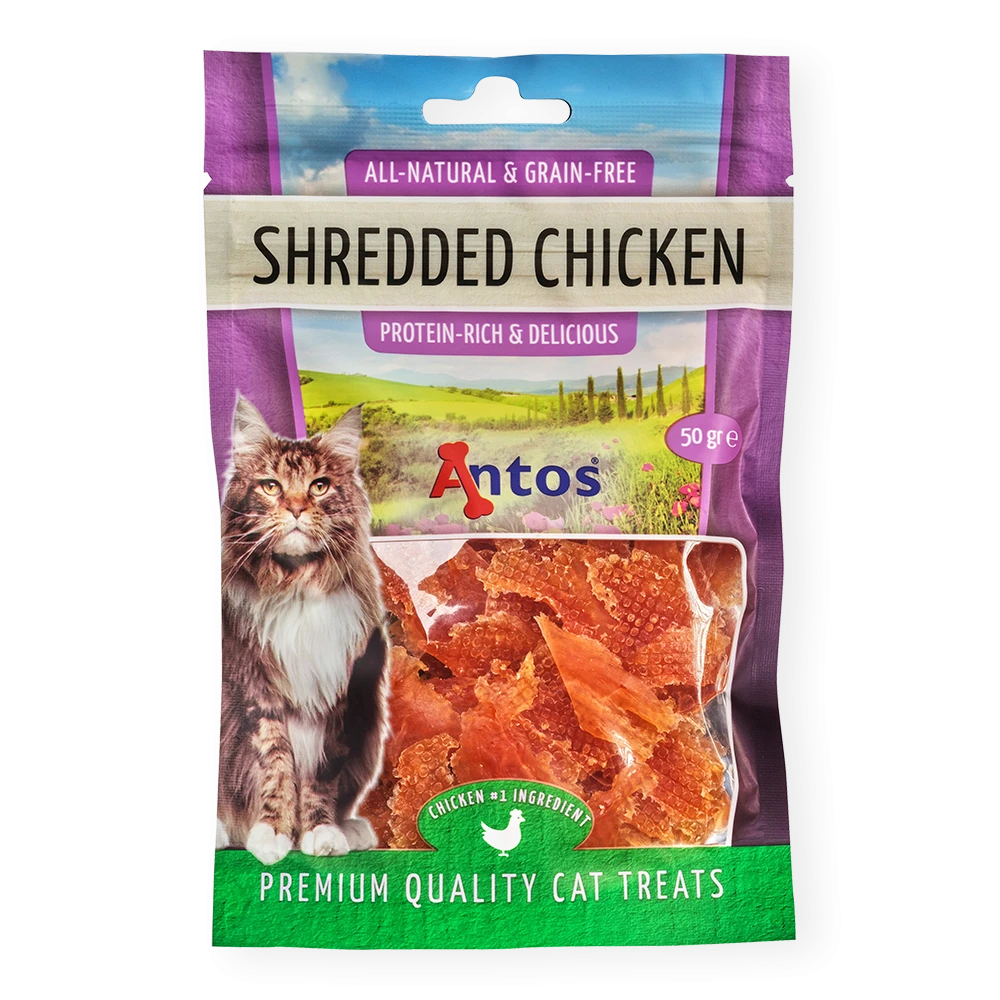 Cat Treats Shredded Chicken 50 gr