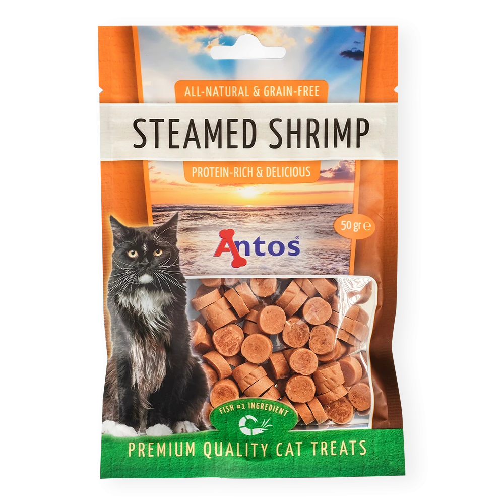 Cat Treats Steamed Shrimp 50 gr
