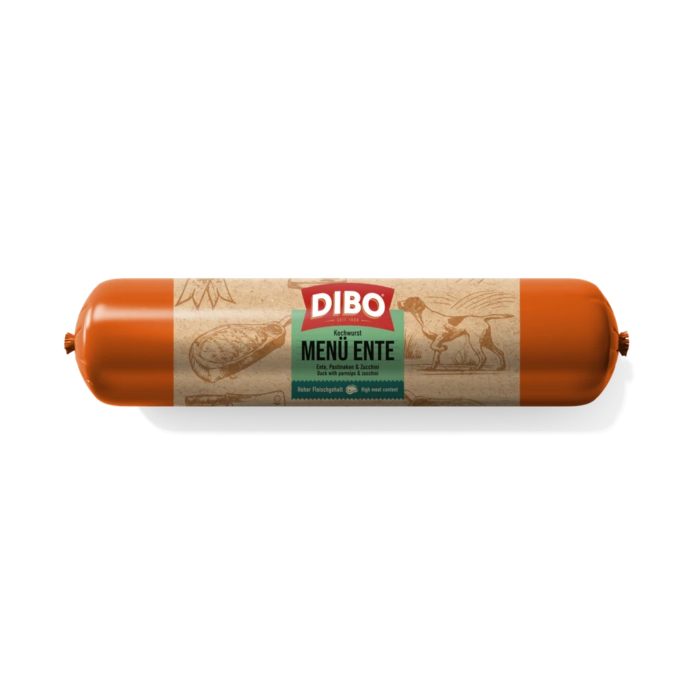 DIBO Cooked Sausage Menu Duck 800 gr