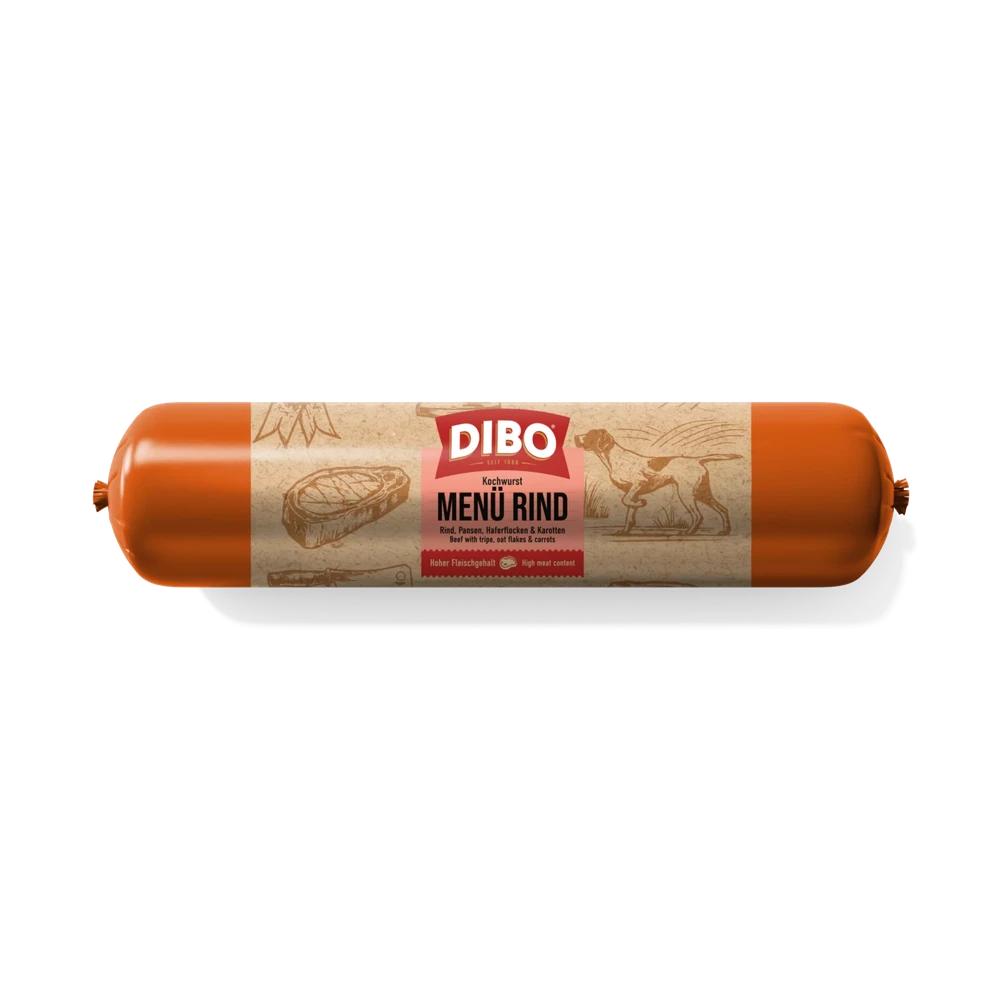 DIBO Cooked Sausage Menu Beef 800 gr
