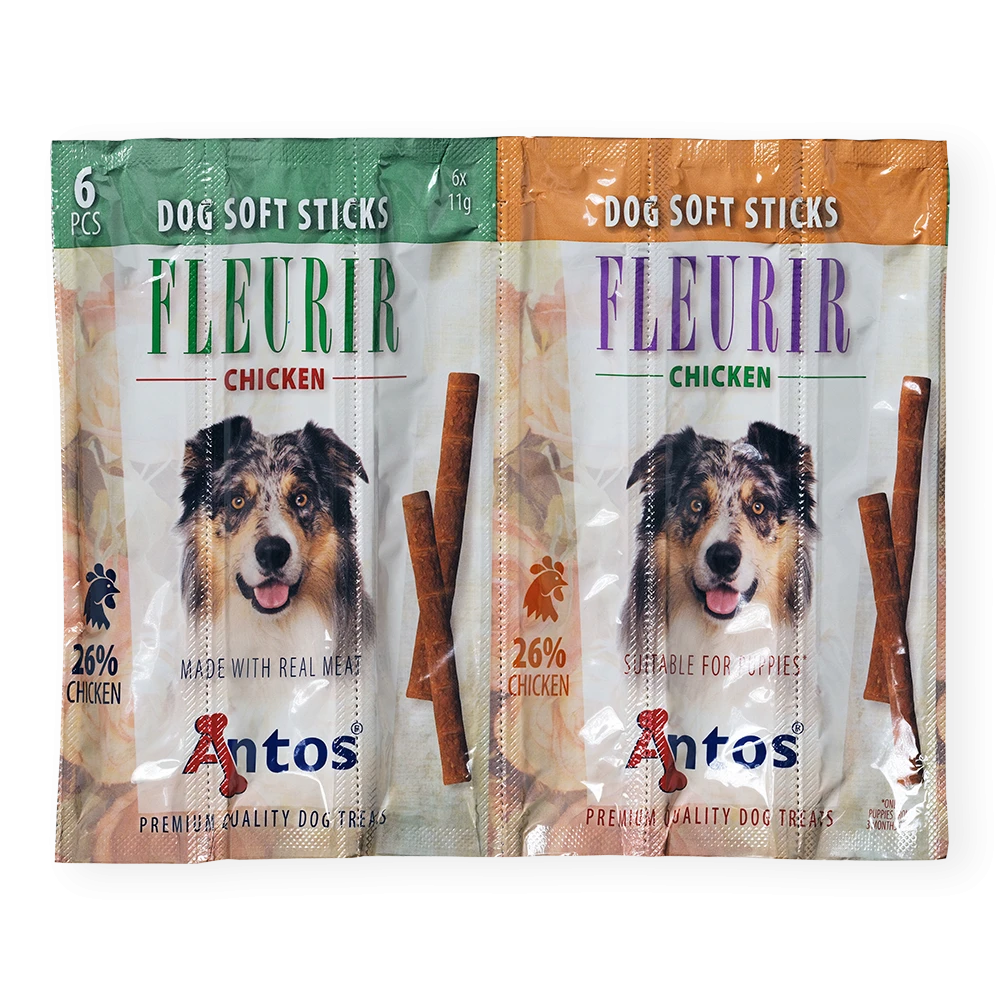 Dog Soft Sticks Fleurir Chicken 6 pcs