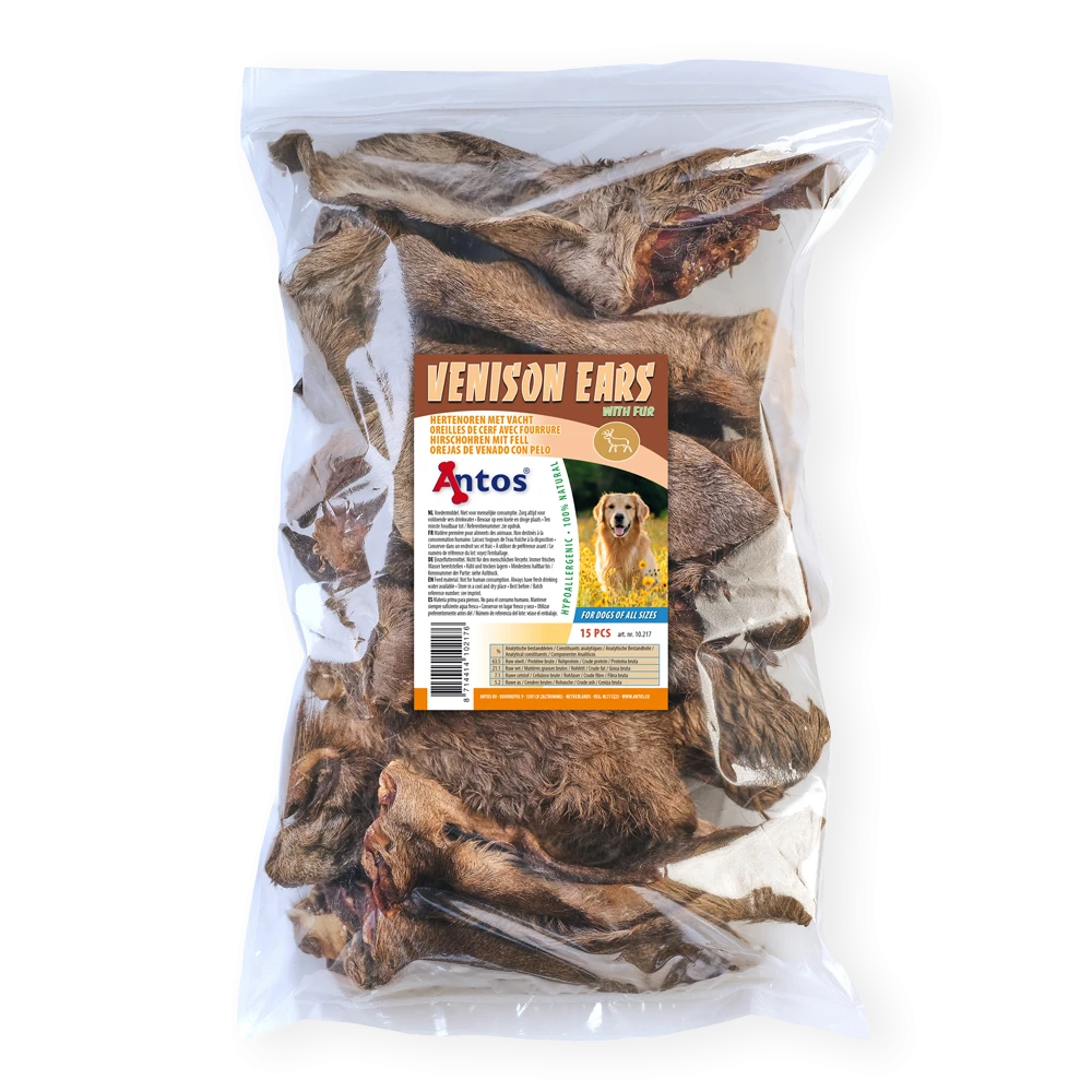 Venison Ears with Fur