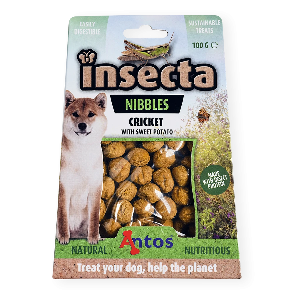 Insecta Nibbles Cricket & Sweet Potato 100 gr