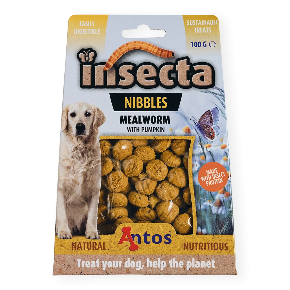 Insecta Nibbles Mealworm & Pumpkin 100 gr