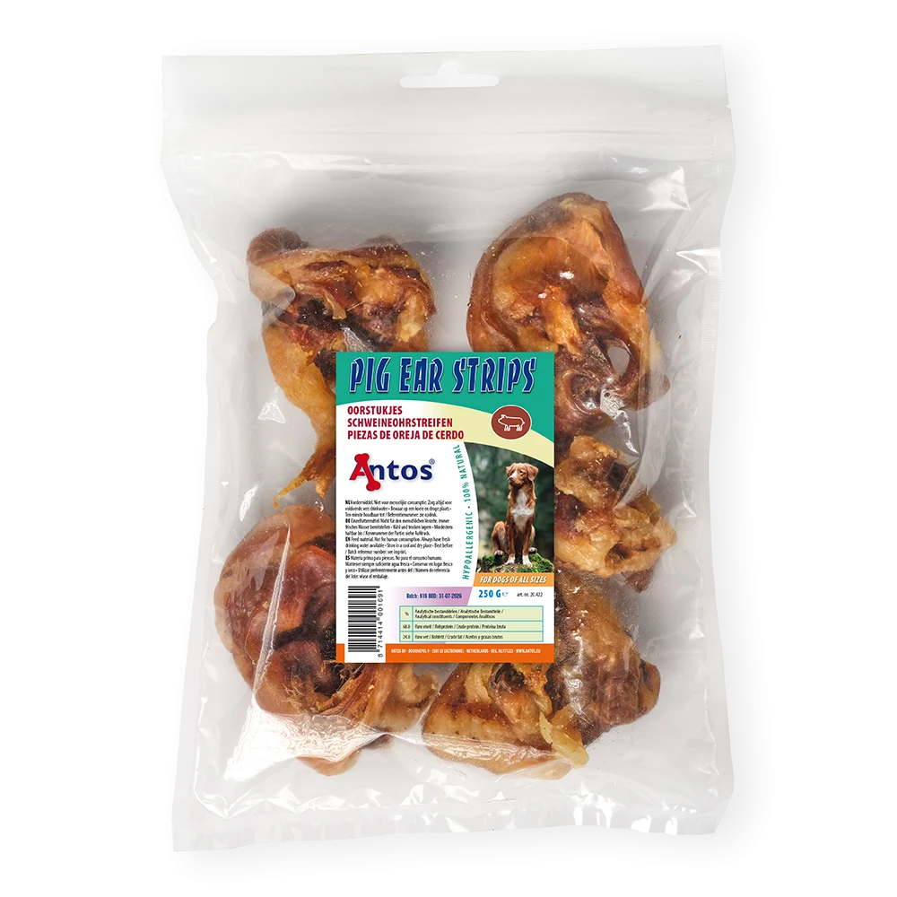 Pig Ear Strips 250 gr