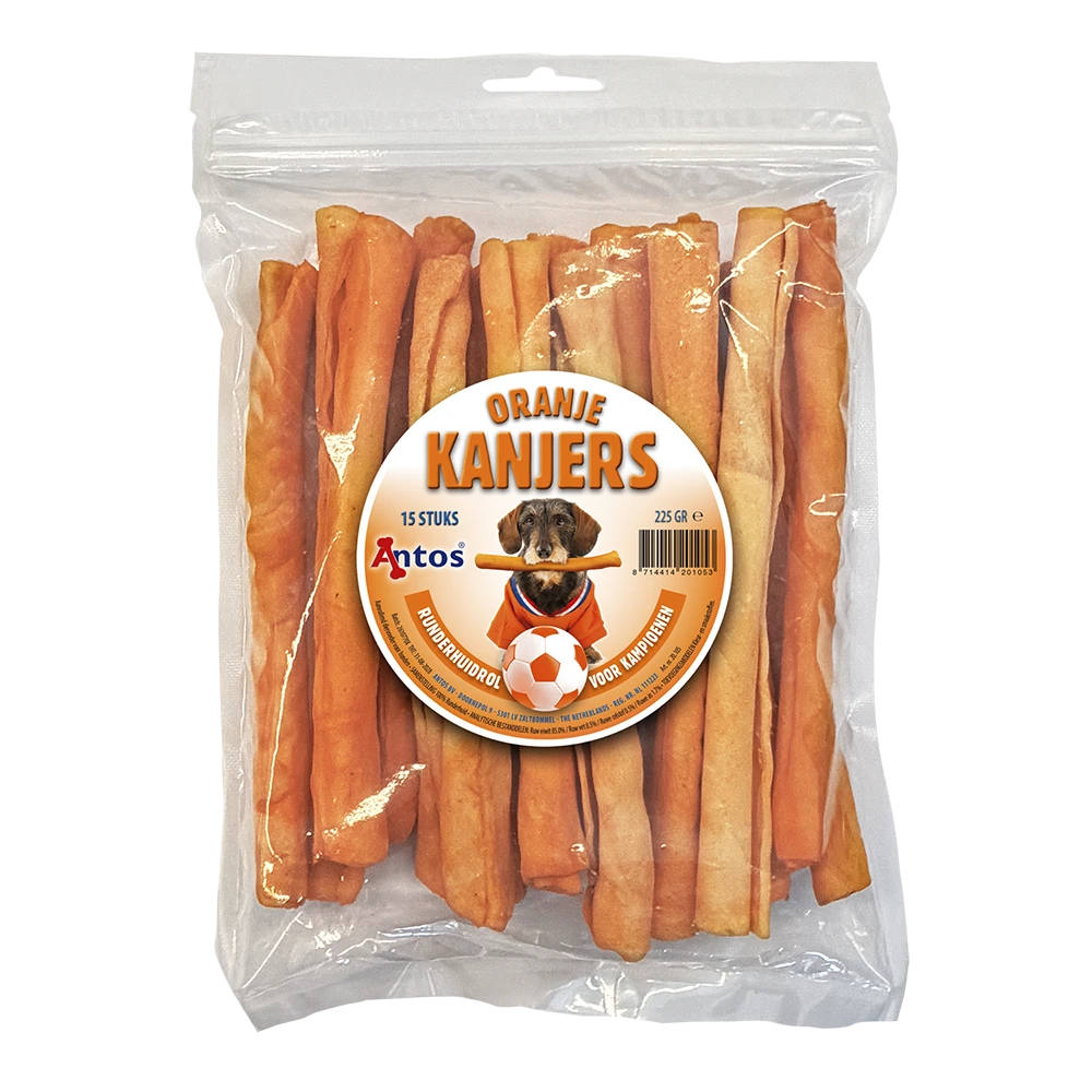 Orange Stars 15 pcs