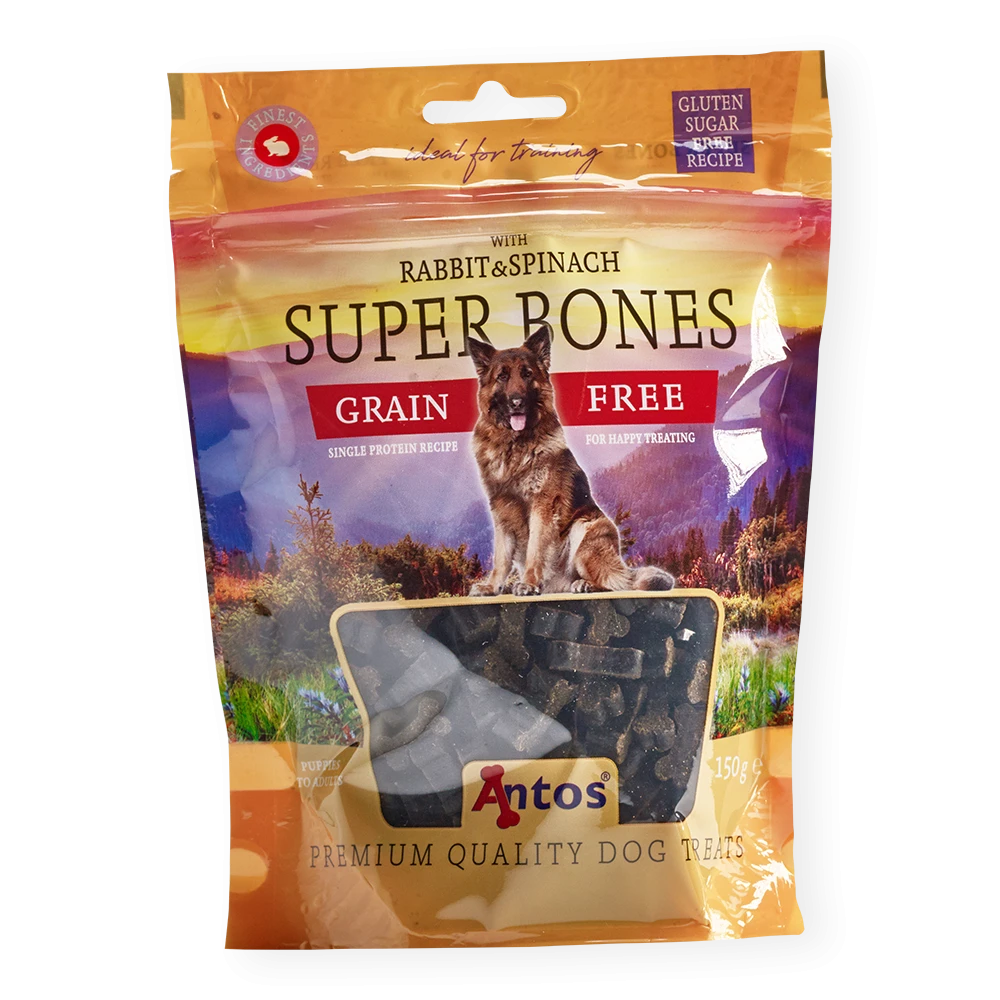 Super Bones Rabbit&Spinach 150 gr