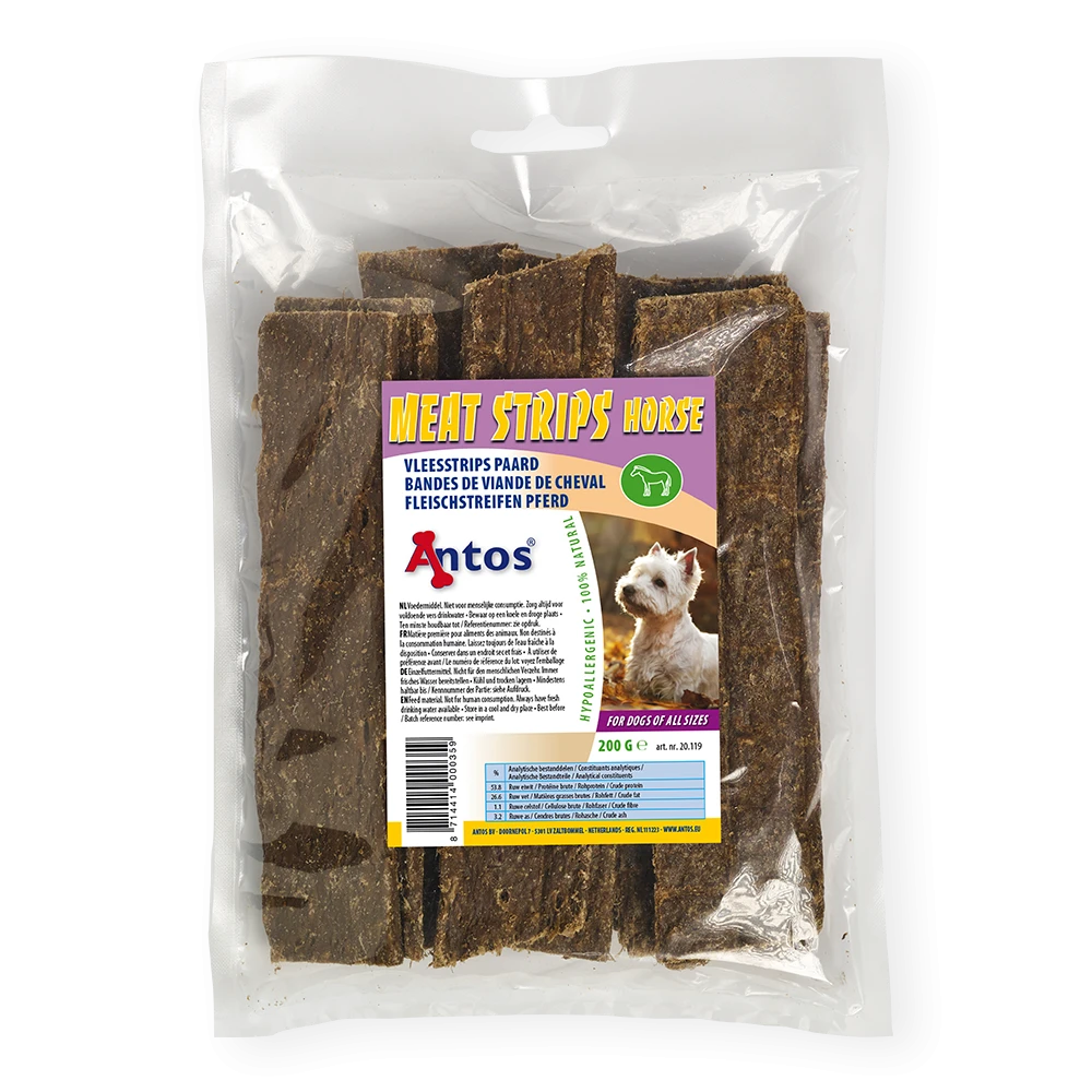 Meat Strips Horse 200 gr