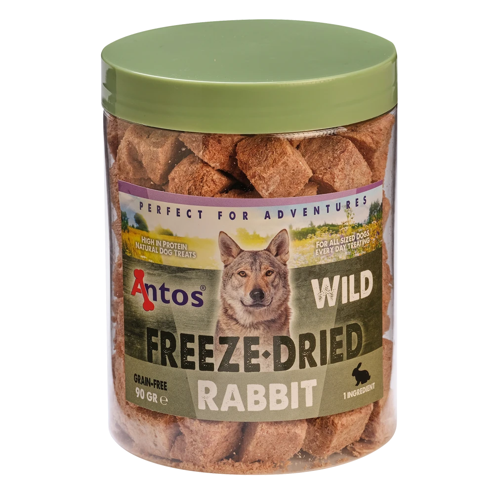 WILD Freeze-Dried Rabbit 90 gr