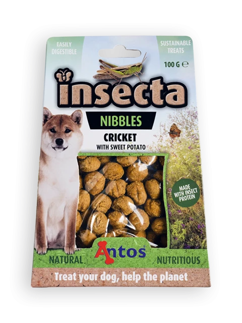 Insecta Nibbles Cricket & Sweet Potato 100 gr