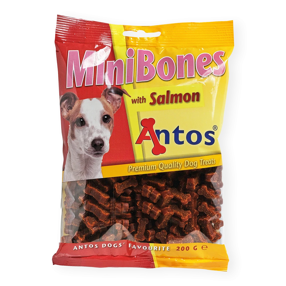 Mini Bones Salmon 200 gr Antos