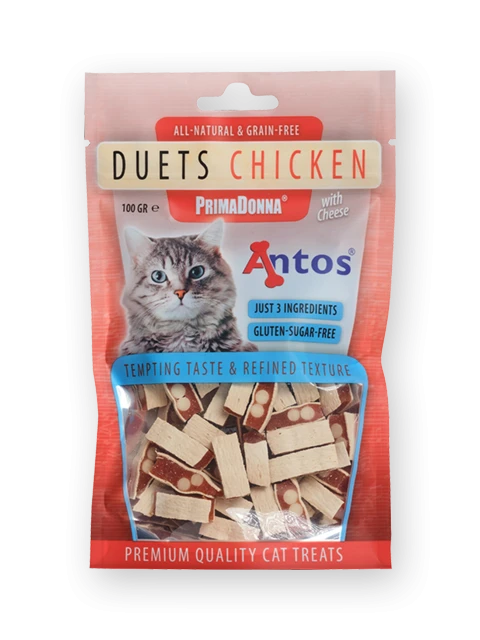 PrimaDonna Duets Chicken&Cheese 100 gr