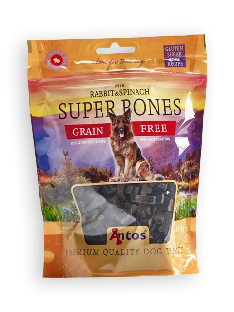 Super Bones Rabbit&Spinach 150 gr