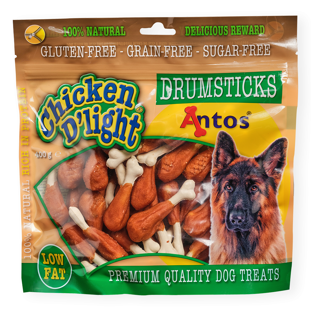 Chicken D light Drumsticks 400 gr Antos