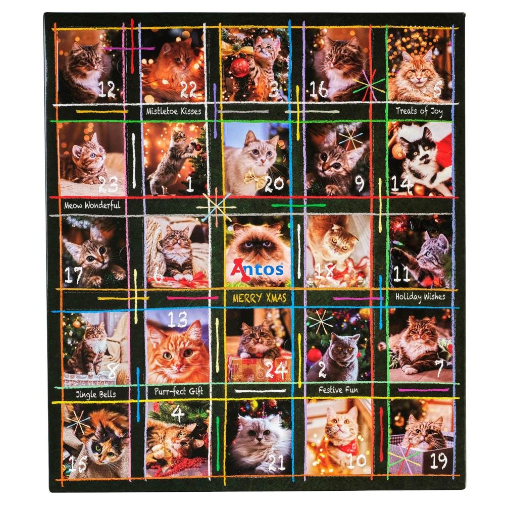 Christmas Advent Calendar 200 gr - Cats