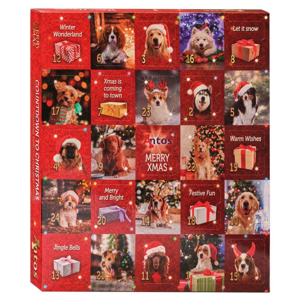 Christmas Advent Calendar 225 gr - Dogs