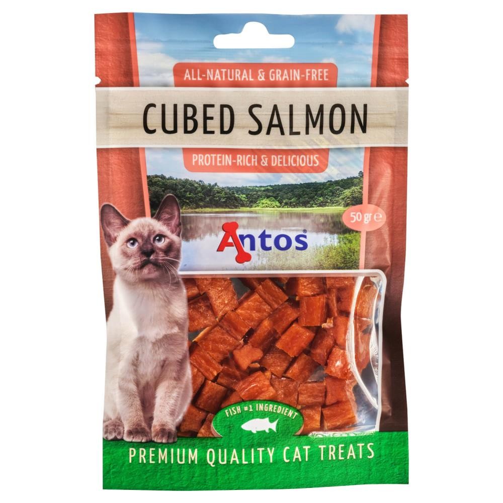 Cat Treats Cubed Salmon 50 gr 