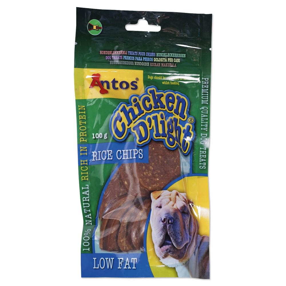 Chicken D'light Rice Chips 100 gr