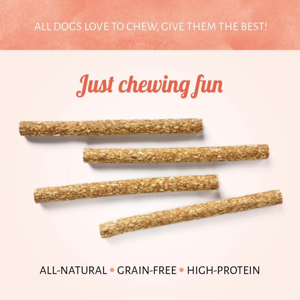 Crunchy Munchy Sticks 10" 20 mm Natural