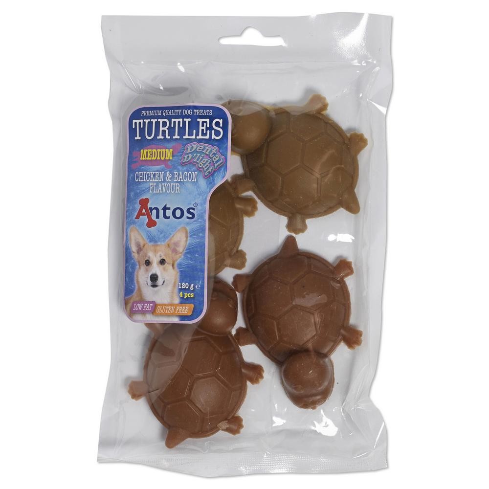 Dental D'light Turtles Medium 4 pcs 120 gr