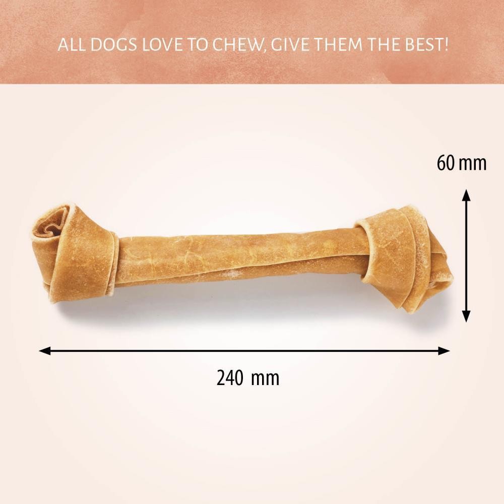 Knotted Bone 10" 180-190 gr