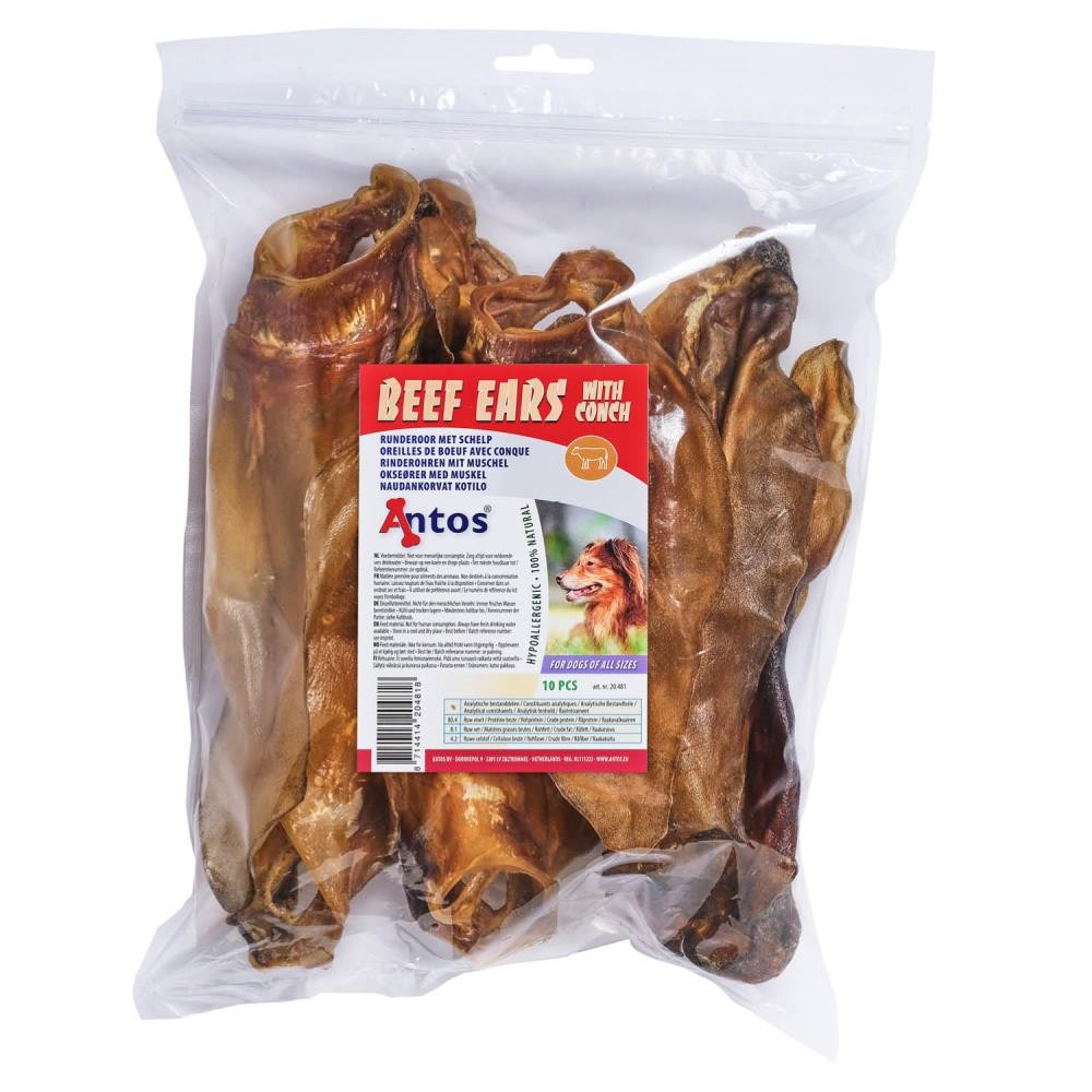 Beef Ears XL with conch 10 pcs