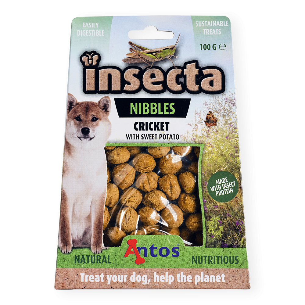 Insecta Nibbles Cricket & Sweet Potato 100 gr