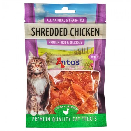 Cat Treats Shredded Chicken 50 gr