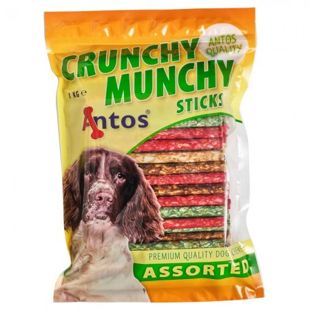 Crunchy Munchy Sticks 5" 10 mm Assorted