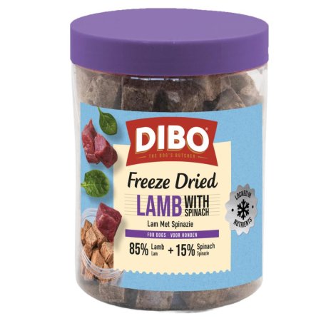 DIBO Freeze-Dried Lamb & Spinach 90 gr