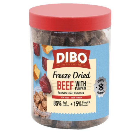 DIBO Freeze-Dried Beef & Pumpkin 90 gr