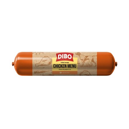 DIBO Cooked Sausage Menu Chicken 800 gr