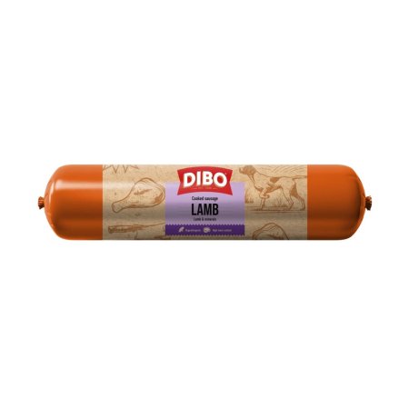 DIBO Cooked Sausage Pur Lamb 800 gr