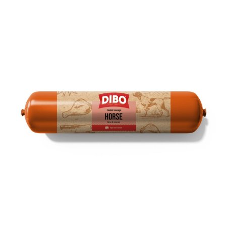 DIBO Cooked Sausage Pur Horse 800 gr