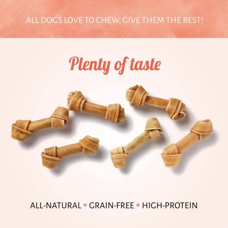 Knotted Bone 5½" 50-60 gr