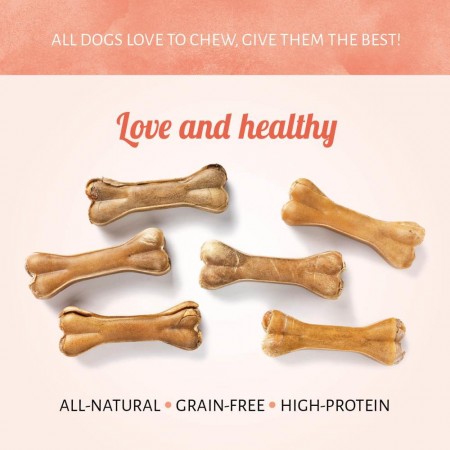 Pressed Bone Pizzle 10 cm 1 pc