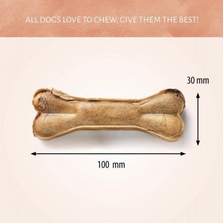 Pressed Bone Pizzle 10 cm 1 pc