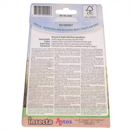 Insecta Nibbles Cricket & Sweet Potato 100 gr