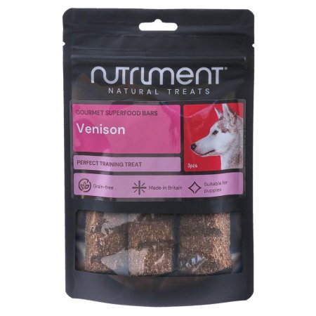 Nutriment Superfood Bars Venison 3 pcs