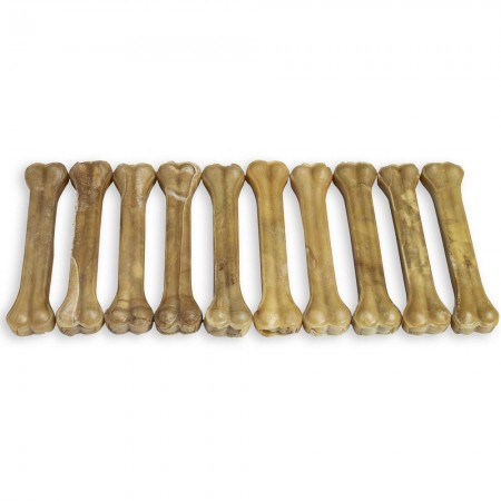 Raw Hide Pressed Bone 12-12½" Natural 400-420 gr